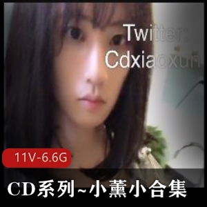 CD系列~小薰小合集1.2：户外人前W妖妖互玩TS公园商场洗手间阿姨自拍11V-6.6G